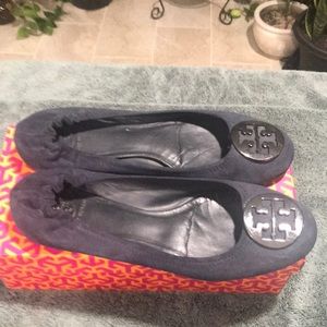 Tory Burch good condition normal wear inside no marks outside.